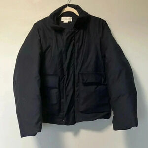 La Fudge Store Utility  Navy Down Jacket